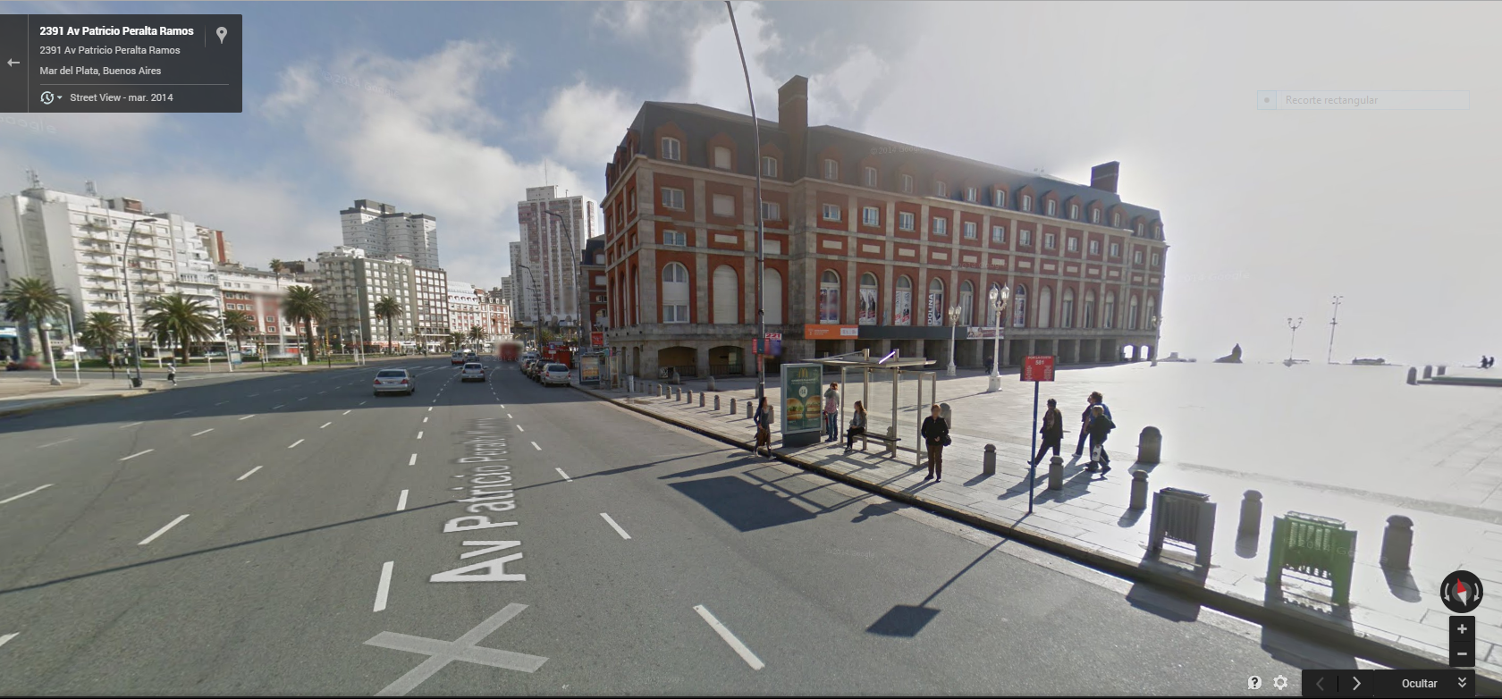 google street view mar del plata